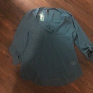 Maurices 3/4 length chiffon top